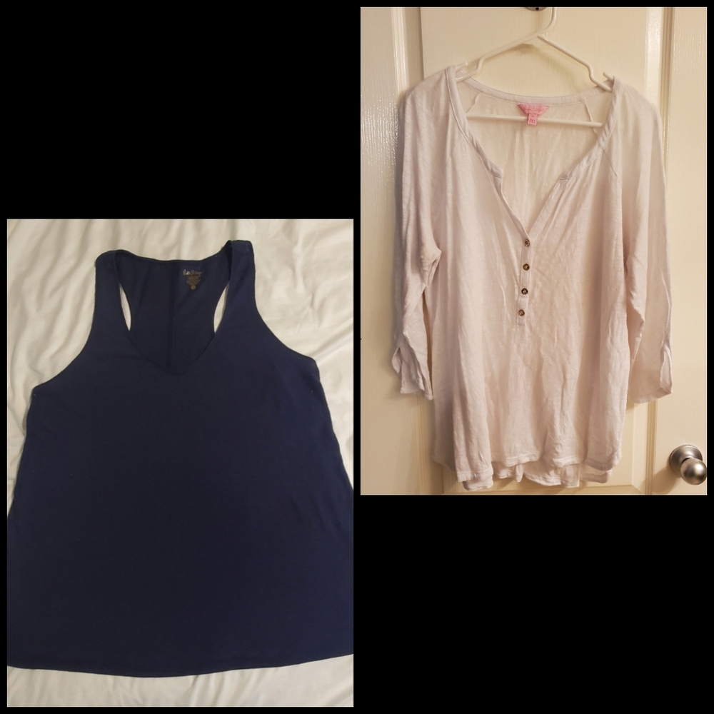 Lilly Pulitzer Cotton Tops- Well Loved